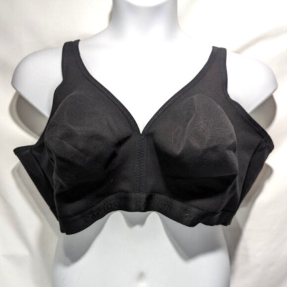 Cacique Other - NWOT Lane Bryant Cacique Full Coverage Cotton Unlined No-Wire Bra Black 46C